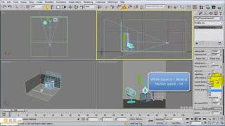 آموزش تکنیک های نورپردازی اصولی و رندرینگ داخلی در Vray و 3ds Max