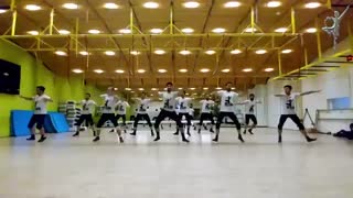 تمرین گروهی رقص لزگینکا توسط هنرمندان گروه آیلان