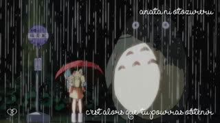 آهنگ  انیمه سینمایی زیبای Tonari no Totoro ( همسایه من توتورو ) به همراه متن انگلیسی و روماجی