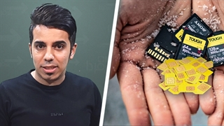 سیم کارت یا کارت حافظه تو آب بیفتن چی میشه؟