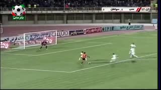 خلاصه بازی مس کرمان - سپاهان (جام حذفی)