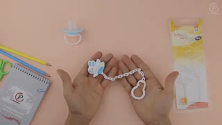 پستانک ارتودنسی 336 زنجیردار سایز2