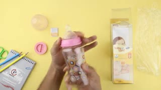 شیشه شیر خوری 240ml پیرکس دهانه عریض 375