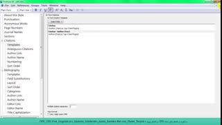 فیلم آموزش جامع اندنوت 8 Endnote X8، استایل فارسی اندنوت، نوشتن همزمان مراجع فارسی و انگلیسی، آموزش پیشرفته Endnote
