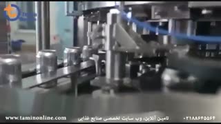 خط پرکن و بسته بندی قوطی (can)