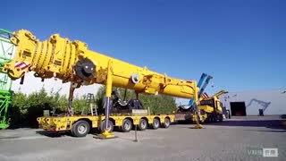 نصب و راه اندازی جرثقیل فوق سنگین آلمانی