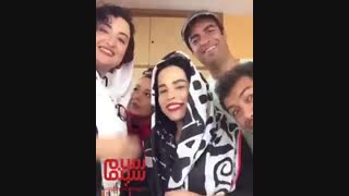 گریم ملیکا شریفی نیا برای سریال «دلدادگان»