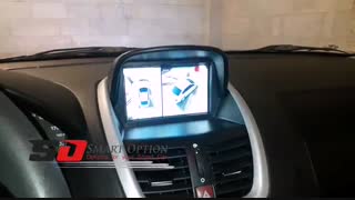 نصب آینه تاشو برقی و دوربین 360 درجه 3D پژو 207 - اسمارت آپشن