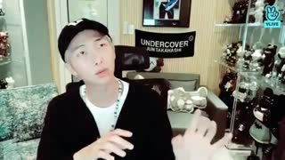 VLive جدید نامجون * RM درباره میکس تیپ MONO با زیرنویس فارسی BTS