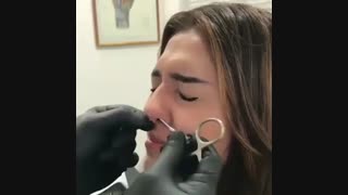 پیرسینگ بینی!!!!