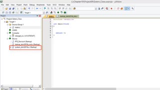 آموزش کلاس ذخیره سازی Extern