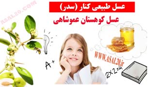 عسل کنار ، عسل طبیعی سدر - عسل کوهستان دکتر عموشاهی