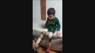 عمو پاهامو آوردی؟
