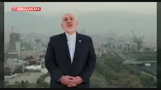 پیام ویدیویی دکتر ظریف وزیر امور خارجه به ملت ایران