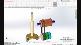 آموزش متحرک سازی در نرم افزار سالید ورک فیلم ۱۳ solidworks