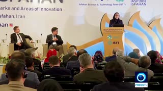 فریبرز نوروزی مترجم همزمان کنفرانس بین المللی پارک علمی فناوری اصفهان وگزارش آن توسط پرس تیوی قسمت اول 09121833158