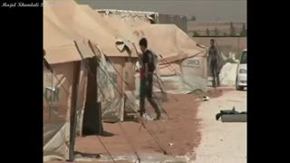 فیلمی از کمپ آوارگان جنگ