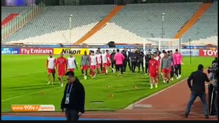 آخرین تمرین پرسپولیس پیش از فینال لیگ قهرمانان