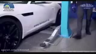 کلیپ فارسی معرفی جک بالابر 2 ستون-شرکت نیک صنعت