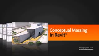 آموزش مدل سازی مفهومی Massing یک ساختمان در Revit