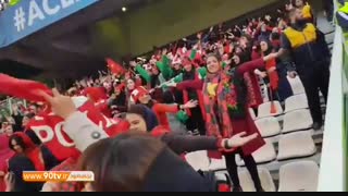 ورود بانوان به ورزشگاه آزادی برای بازی پرسپولیس - کاشیما
