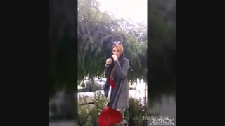 فیلم لگد زدن گلشید گرامی رزمی کار جوان