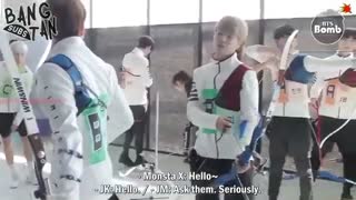 بچه بازی های BTS