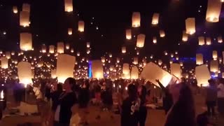 جشنواره بالن آرزو تایلند