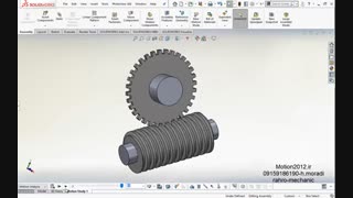آموزش سالیدورک انیمیشن شبیه سازی حرکت سالیدموشن
