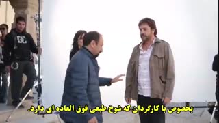 ویدیویی از پشت صحنه «همه میدانند» به کارگردانی اصغر فرهادی