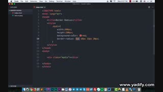خمیده کردن گوشه‌ی المان‌ها (Border Radius) در CSS