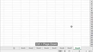 کلیدهای میانبر اکسل 2019 - قسمت دوم - مسعود حسینی