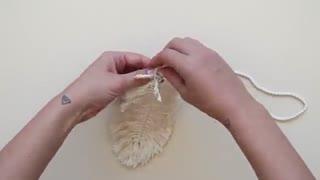 پر مکرومه بافی دکور اتاق