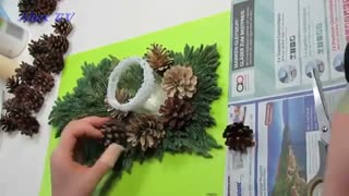 جاشمعی با استفاده از کاج - یلدا