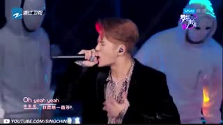 اجرای No Diggity از جکسون