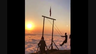 تاببازی بر فراز ابرها