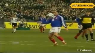 کنترل توپ‌های استثنایی و فوق العاده زین الدین زیدان