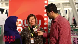 گفتگو با ایانا بورسکالا مهمان خارجی جشنواره فیلم های کوتاه تهران