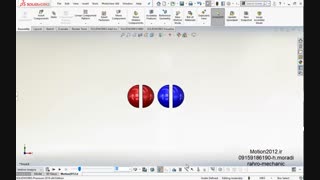 آموزش شبیه سازی حرکت در نرم افزار سالیدورک solidworks فیلم ۲۷