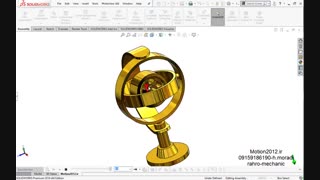 آموزش انیمیشن سالیدورک شبیه سازی حرکت پیشرفته