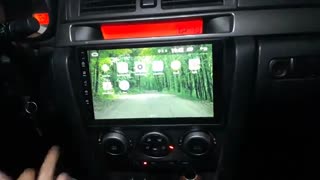 نصب دی وی دی اندروید 10 اینچ مزدا 3 - مانیتور - مالتی مدیا