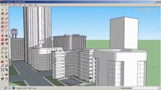 آموزش طراحی و مدل سازی یک شهر در اسکچاپ و پست پروداکشن در فتوشاپ