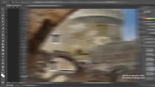 آموزش پست پروداکشن و Matte Painting شرایط مختلف جوی در فتوشاپ