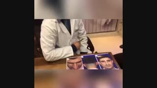یک هفته بعدازجراحى همزمان بینى ولاله گوش وصحبت هاى دکترمحمدگلى