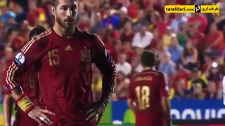 پنالتی های پاننکایی سرخیو راموس