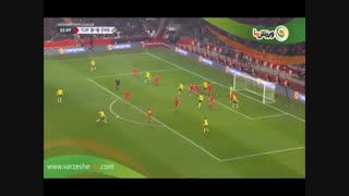 خلاصه بازی ترکیه 0 - سوئد 1 (26-8-1397)