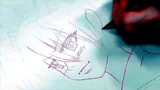 آموزش طراحی چهره‌ی دختر پیشخدمت در سبک مانگا