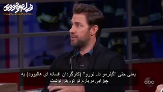 صحبت های جالب جان کراسینسکی، کارگردان عنوان تحسین شده A Quite Place در برنامه جیمی کیمل _ به همراه زیرنویس فارسی