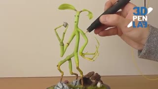 ساخت مجسمه Pickett با قلم 3 بعدی