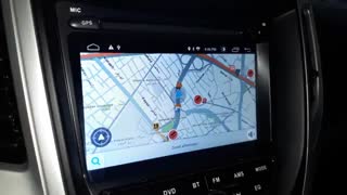 نصب دی وی دی فابریک اندروید 7 اینچ چانگان Cs35 - مانیتور فابریک - مالتی مدیا